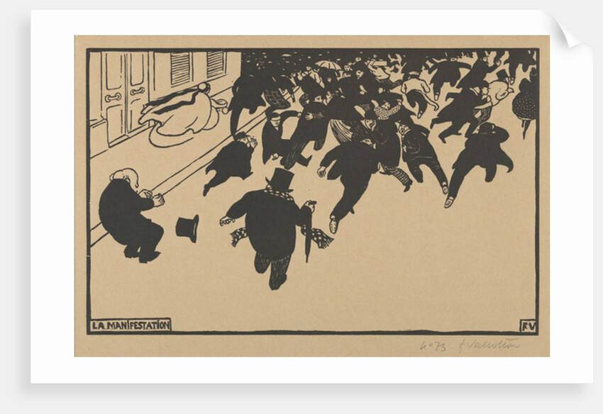 The Demonstration, 1893 by Felix Edouard Vallotton