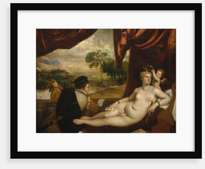 Venus and the Lute Player, c.1565-70 by Titian (c.1488-1576)