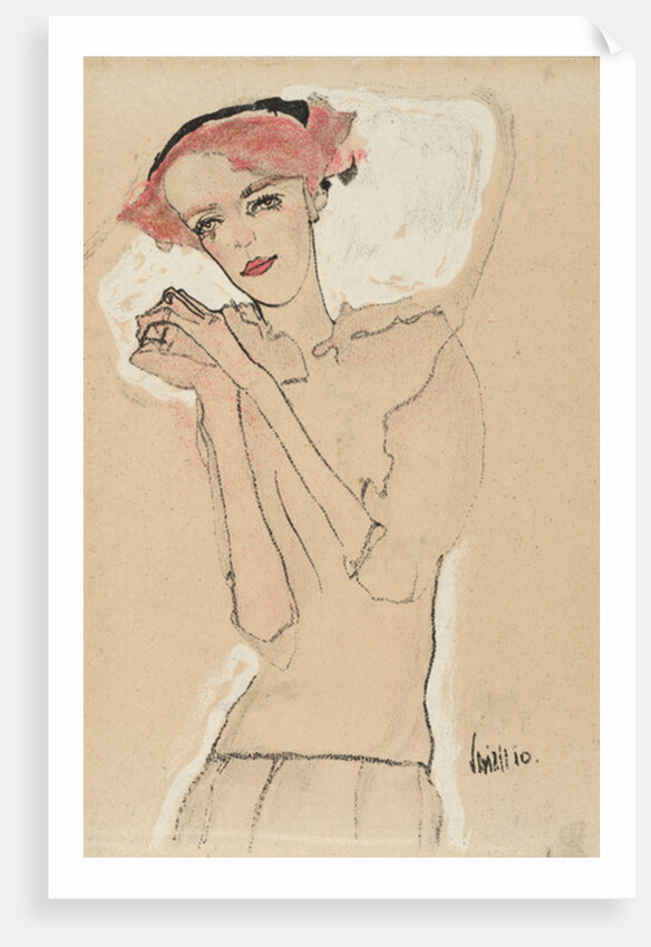 Portrait of a Woman, 1910 by Egon Schiele