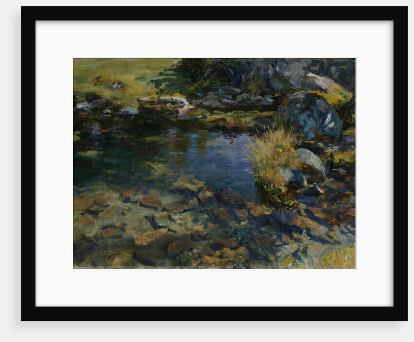 Alpine Pool, 1907 by John Singer Sargent
