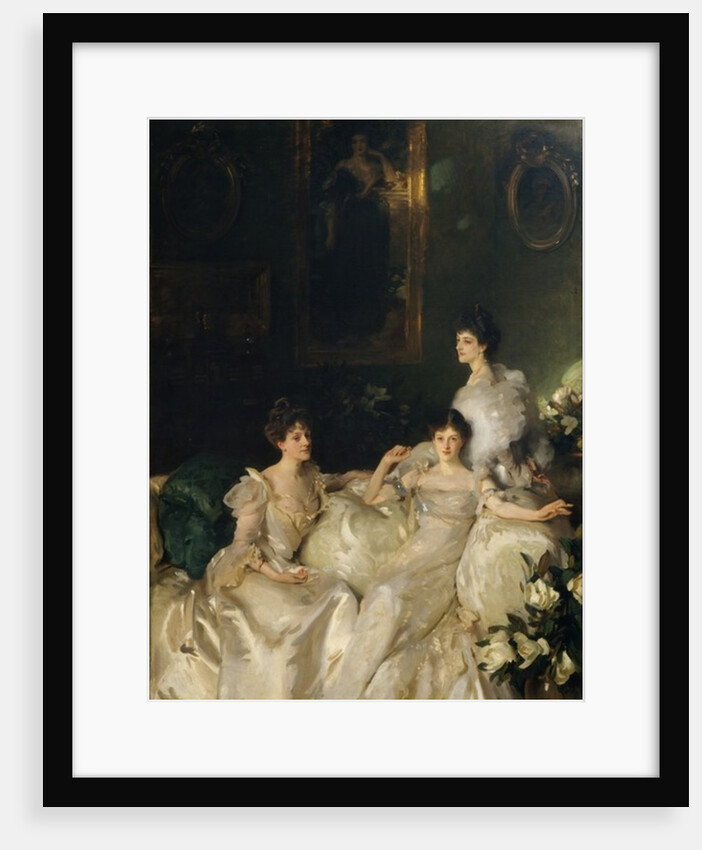 The Wyndham Sisters: Lady Elcho, Mrs. Adeane, and Mrs. Tennant, 1899 by John Singer Sargent