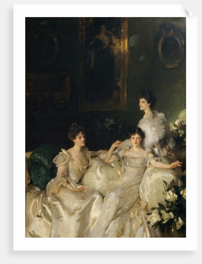 The Wyndham Sisters: Lady Elcho, Mrs. Adeane, and Mrs. Tennant, 1899 by John Singer Sargent