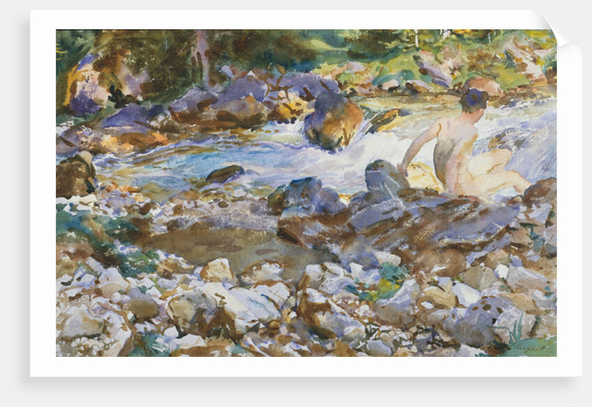 Mountain Stream, c.1912-14 by John Singer Sargent