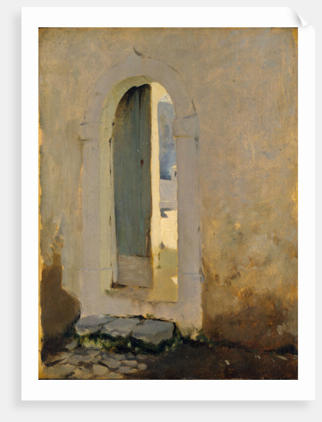 Open Doorway, Morocco, 1879-80 by John Singer Sargent