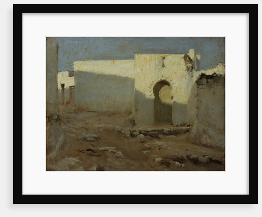 Moorish Buildings in Sunlight, 1879-80 by John Singer Sargent