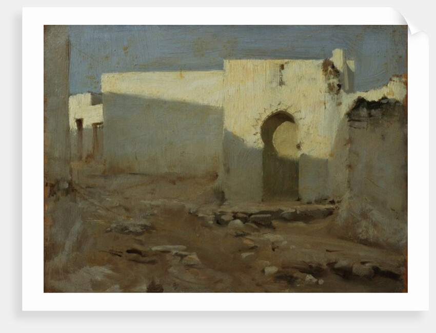 Moorish Buildings in Sunlight, 1879-80 by John Singer Sargent