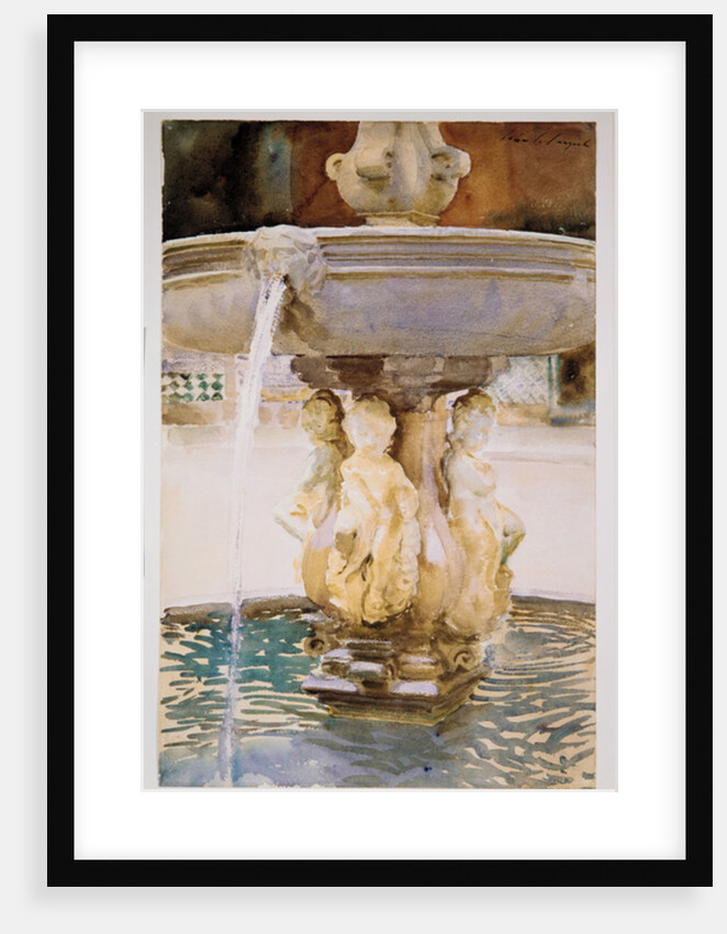 Spanish Fountain, 1912 by John Singer Sargent