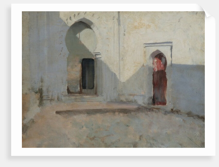 Courtyard, Tetuan, Morocco, 1879-80 by John Singer Sargent
