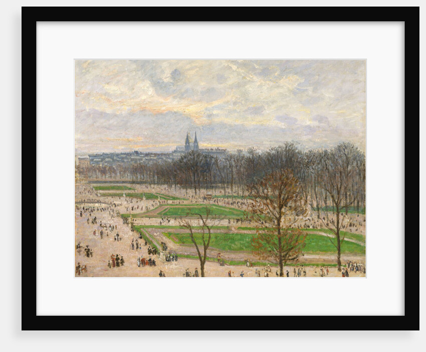 The Garden of the Tuileries on a Winter Afternoon, 1899 by Camille Pissarro