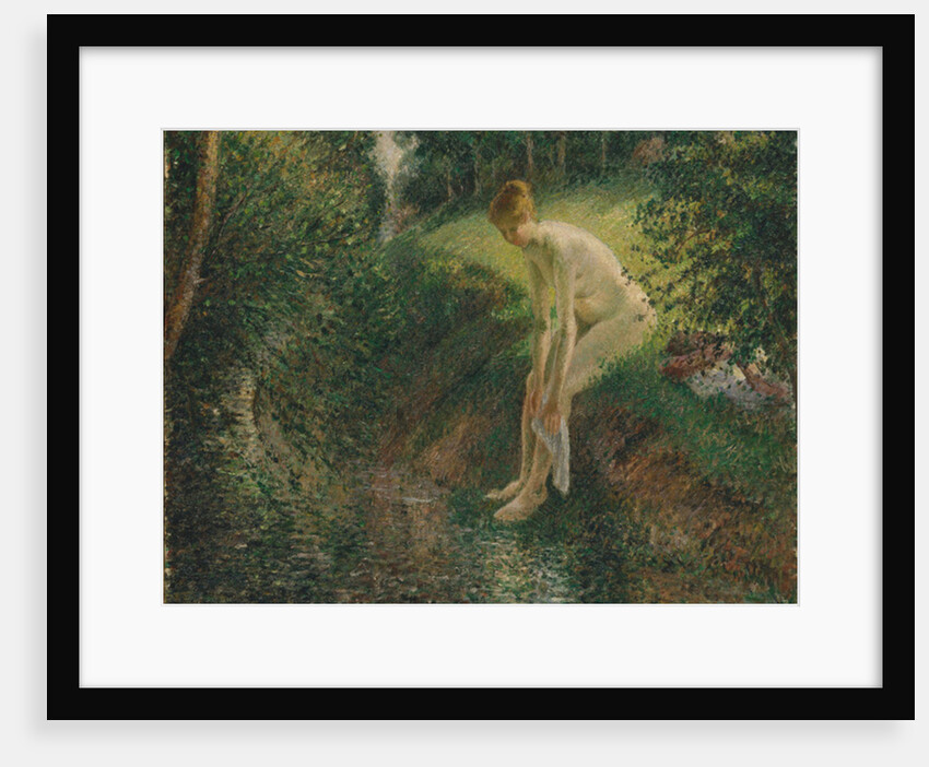 Bather in the Woods, 1895 by Camille Pissarro