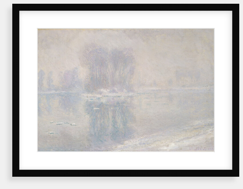 Ice Floes, 1893 by Claude Monet