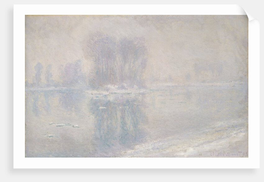 Ice Floes, 1893 by Claude Monet