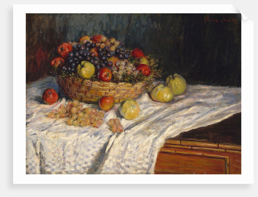 Apples and Grapes, 1879–80 by Claude Monet