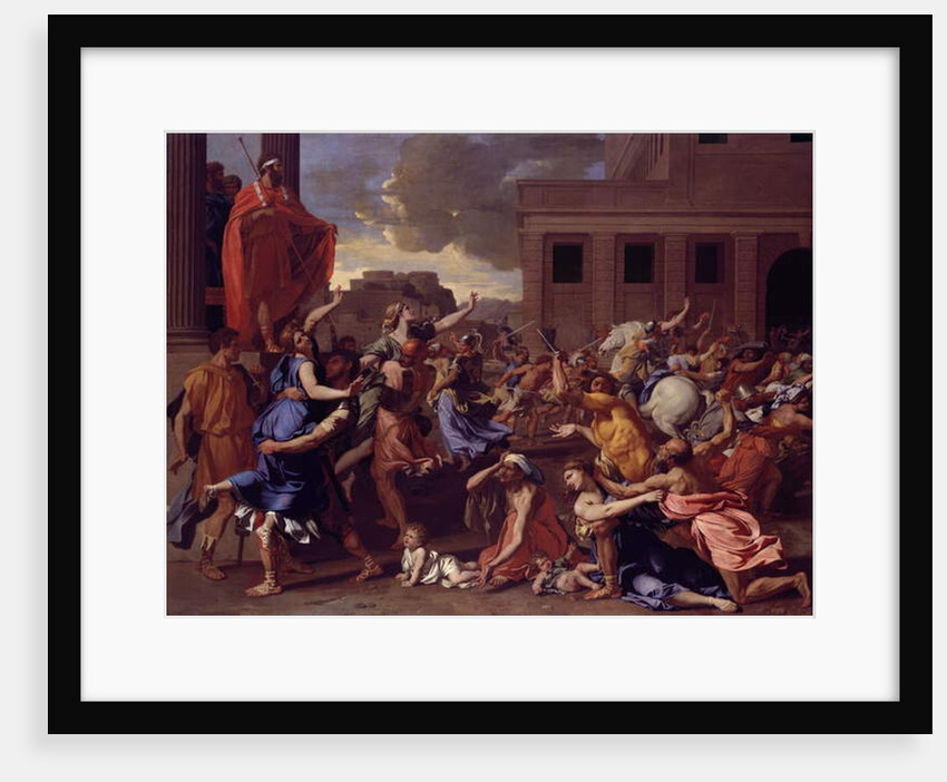 The Abduction of the Sabine Women, c.1633-34 by Nicolas Poussin