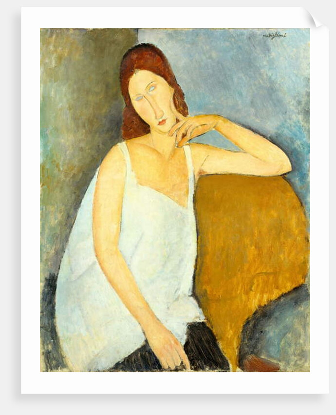 Jeanne Hébuterne, 1919 by Amedeo Modigliani