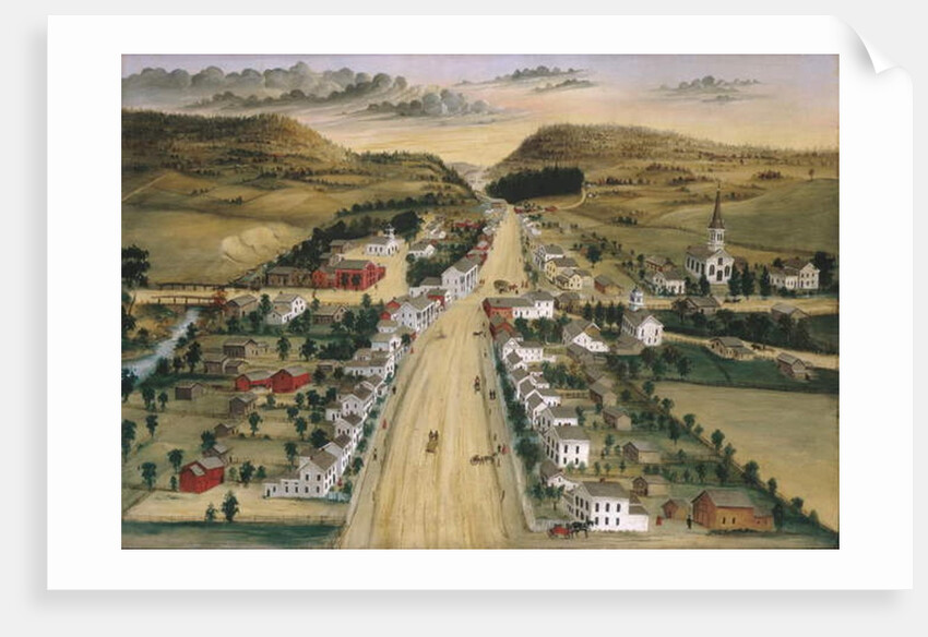 View of Poestenkill, New York, c.1870 by Joseph H. Hidley