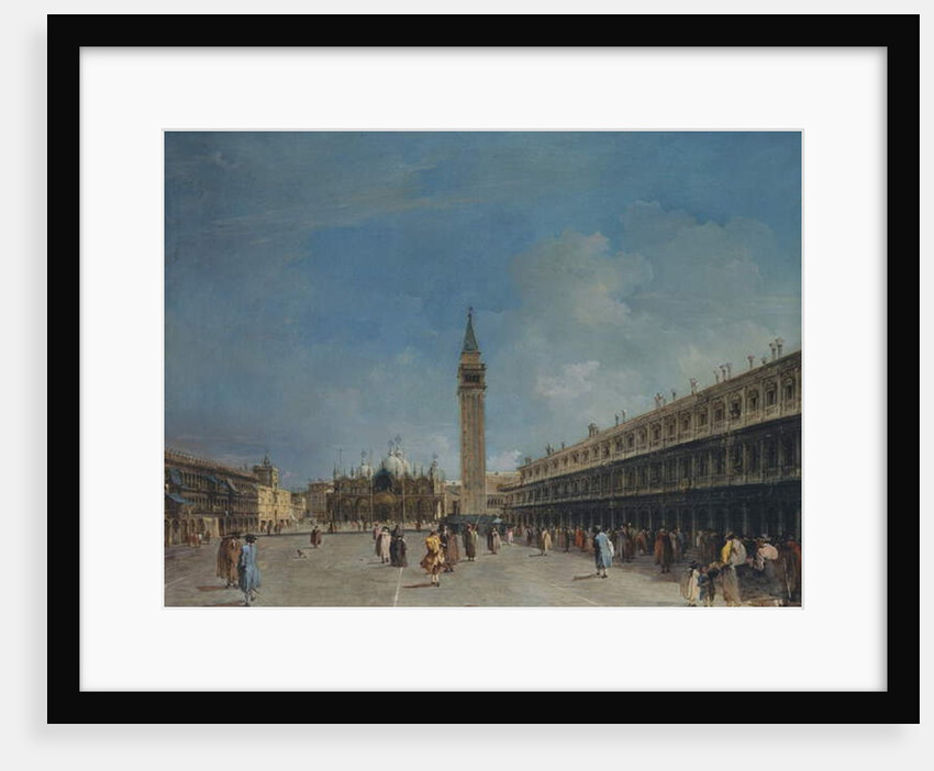 Piazza San Marco, 1760 by Francesco Guardi