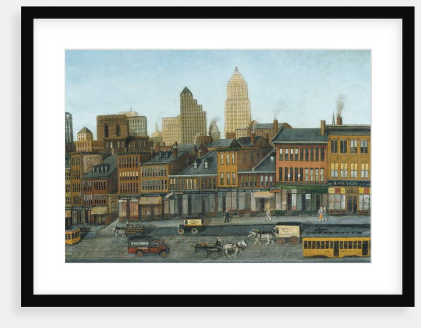 From My Studio Window, 1932 by John Kane