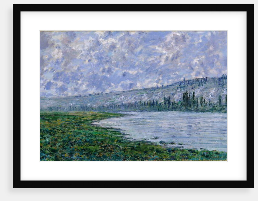 The Seine at Vétheuil, 1880 by Claude Monet