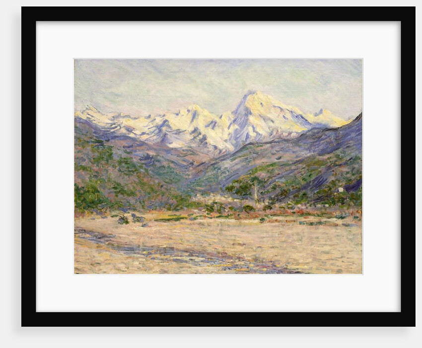 The Valley of the Nervia, 1884 by Claude Monet