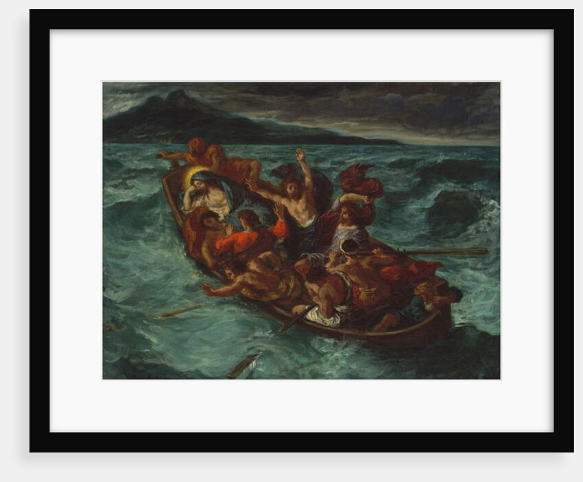 Christ Asleep during the Tempest, c.1853 by Ferdinand Victor Eugene Delacroix