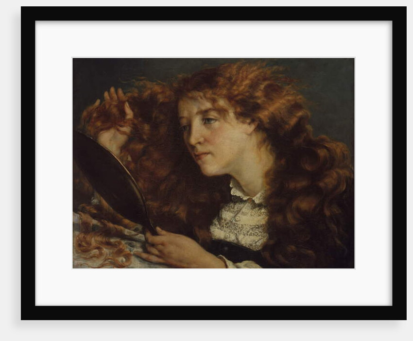 Jo, La Belle Irlandaise, 1865-66 by Gustave Courbet