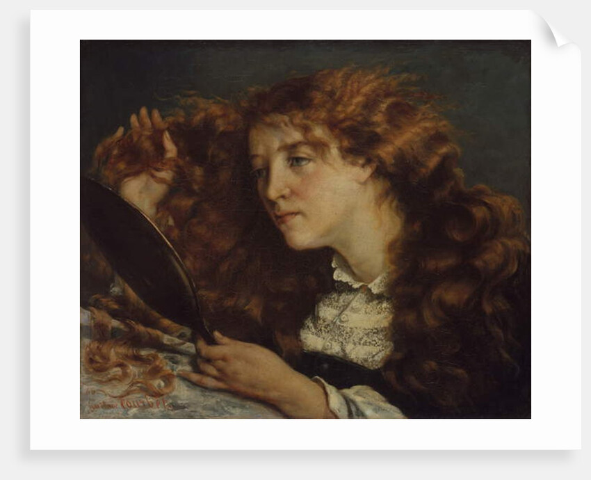 Jo, La Belle Irlandaise, 1865-66 by Gustave Courbet