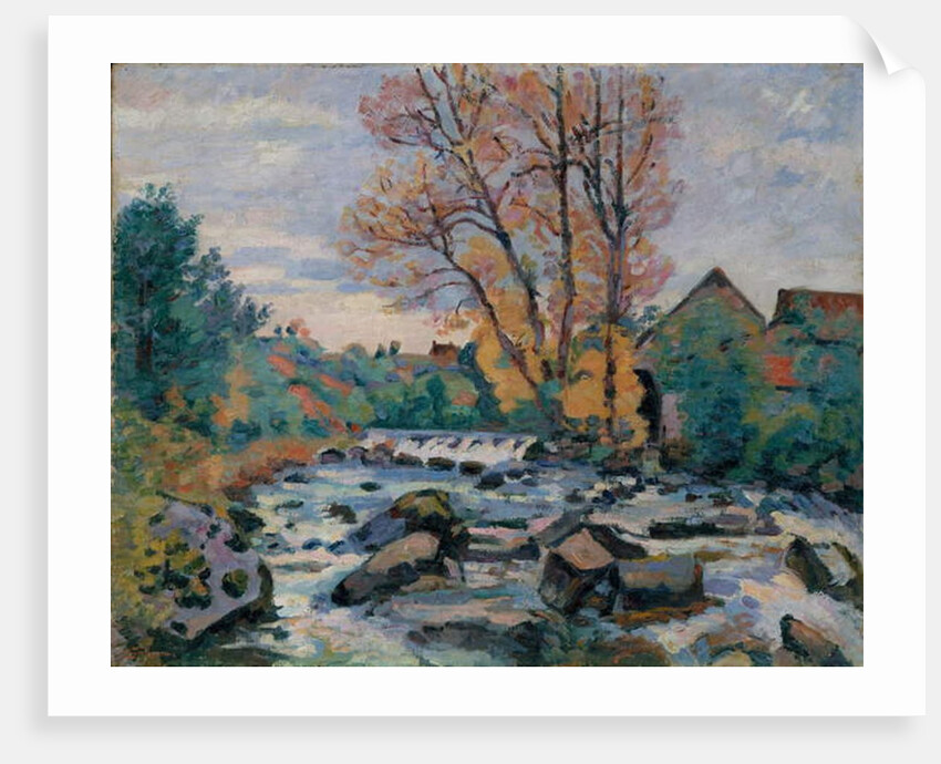 The Bouchardon Mill, Crozant, c.1898 by Jean Baptiste Armand Guillaumin
