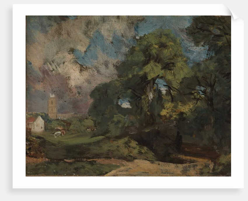 Stoke-by-Nayland, c.1810-11 by John Constable
