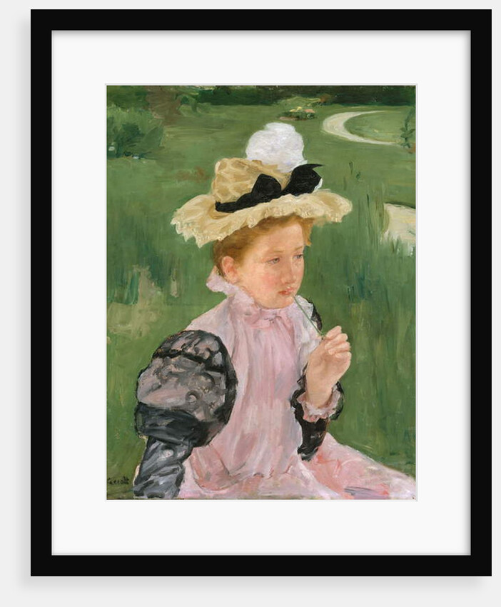 Portrait of a Young Girl, c.1899 by Mary Stevenson Cassatt