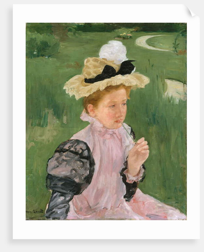 Portrait of a Young Girl, c.1899 by Mary Stevenson Cassatt