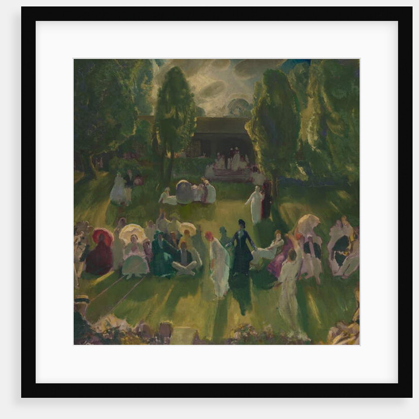 Tennis at Newport, 1919 by George Wesley Bellows