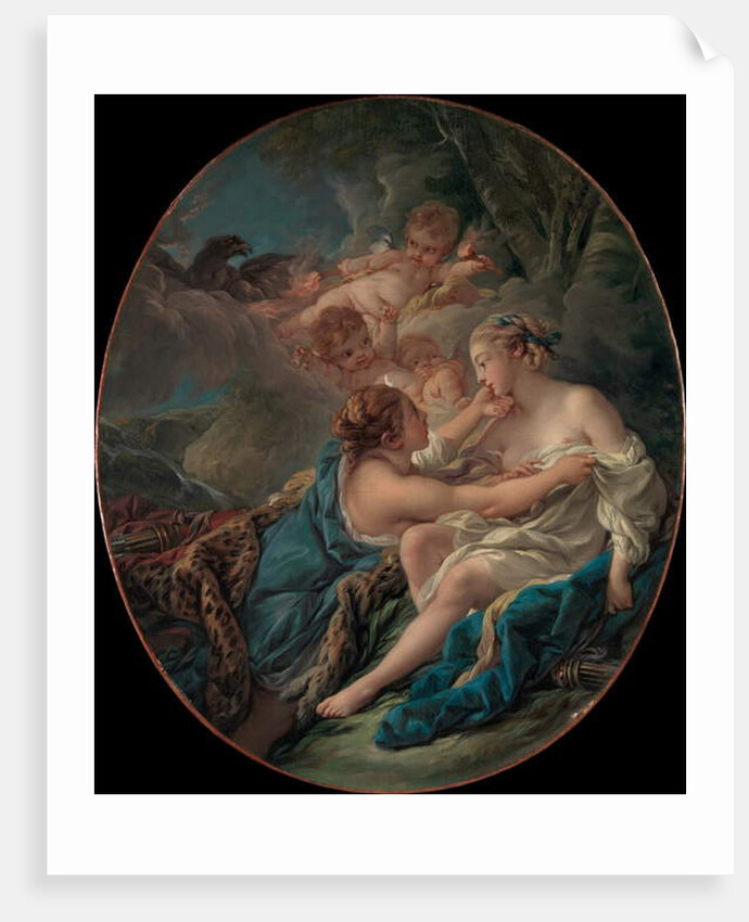 Jupiter, in the Guise of Diana, and Callisto, 1763 by Francois Boucher