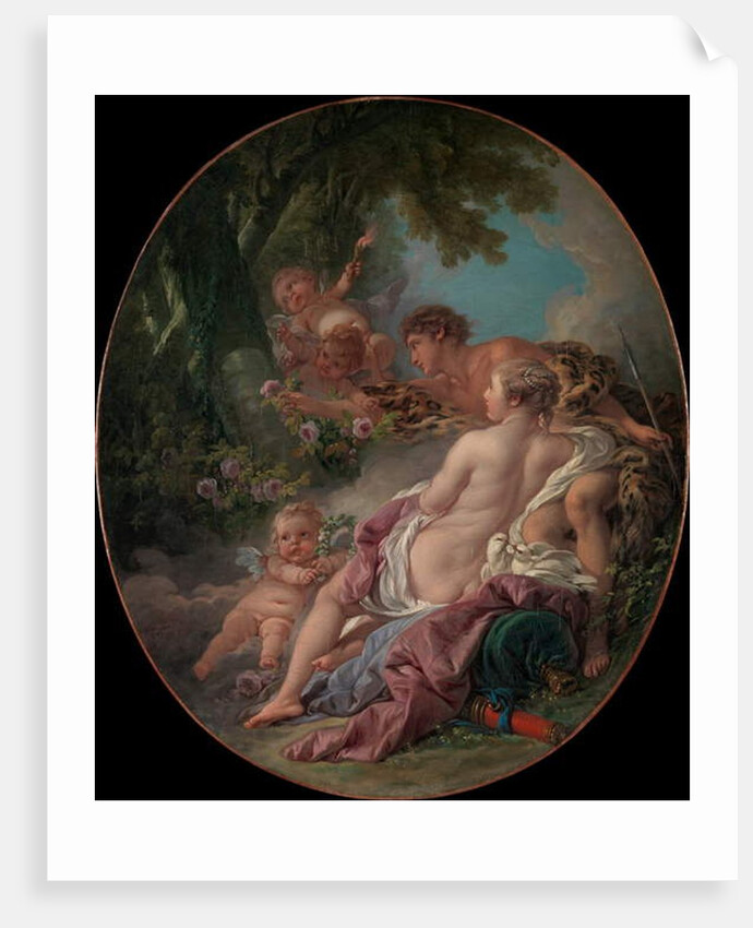 Angelica and Medoro, 1763 by Francois Boucher