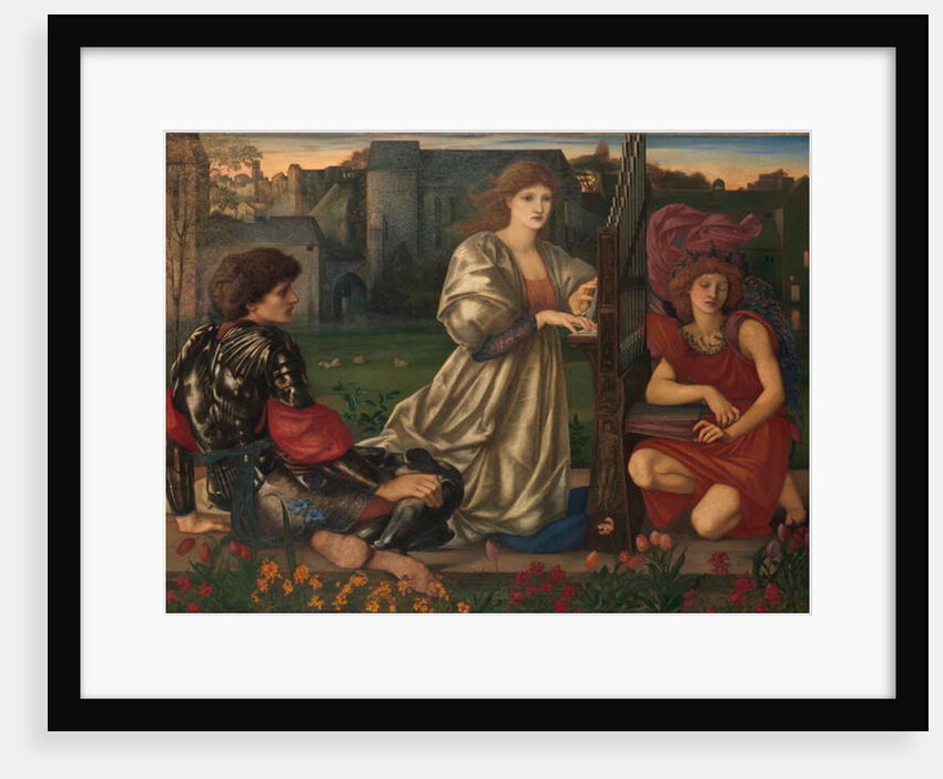 The Love song, 1868-77 by Edward Coley Burne-Jones