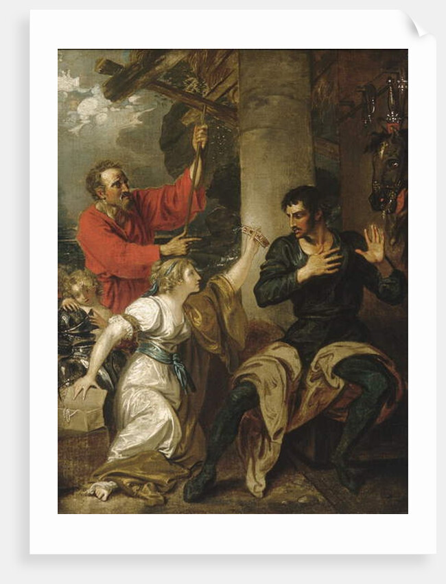 The Damsel and Orlando, c.1793 by Benjamin West