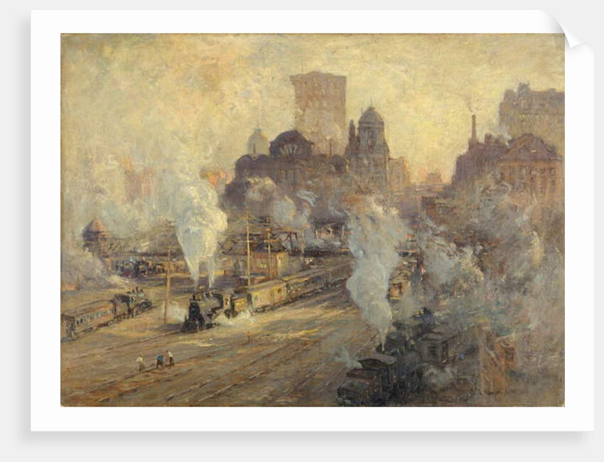 Grand Central Station, 1909 by Colin Campbell Cooper