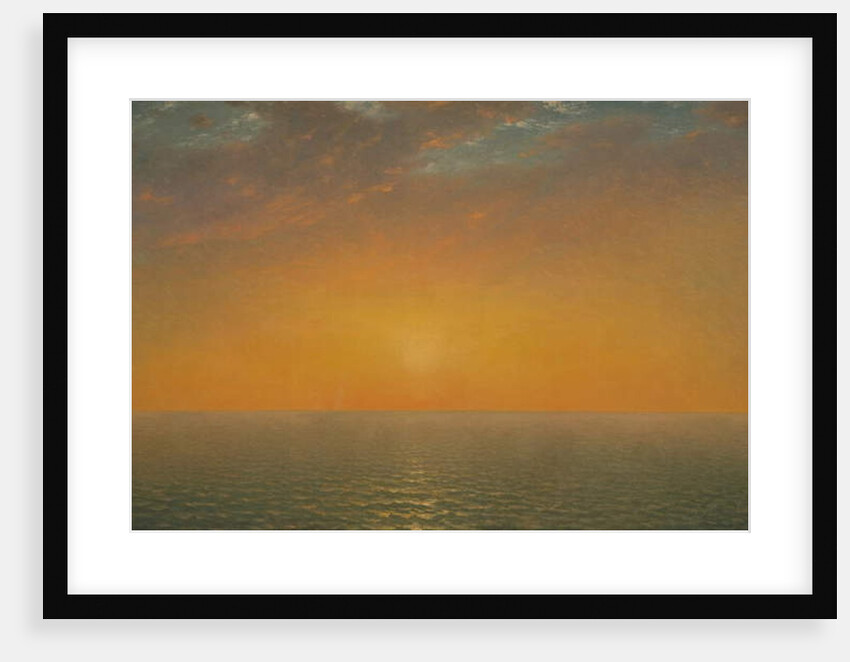 Sunset on the Sea, 1872 by John Frederick Kensett