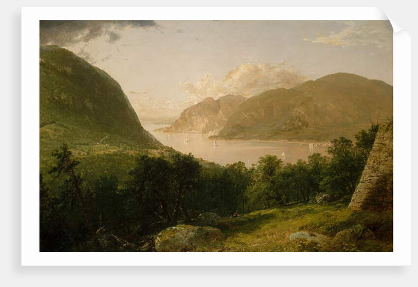 Hudson River Scene, 1857 by John Frederick Kensett