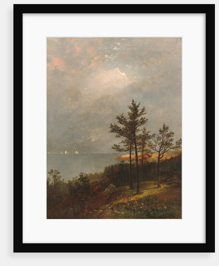 Gathering Storm on Long Island Sound, 1872 by John Frederick Kensett