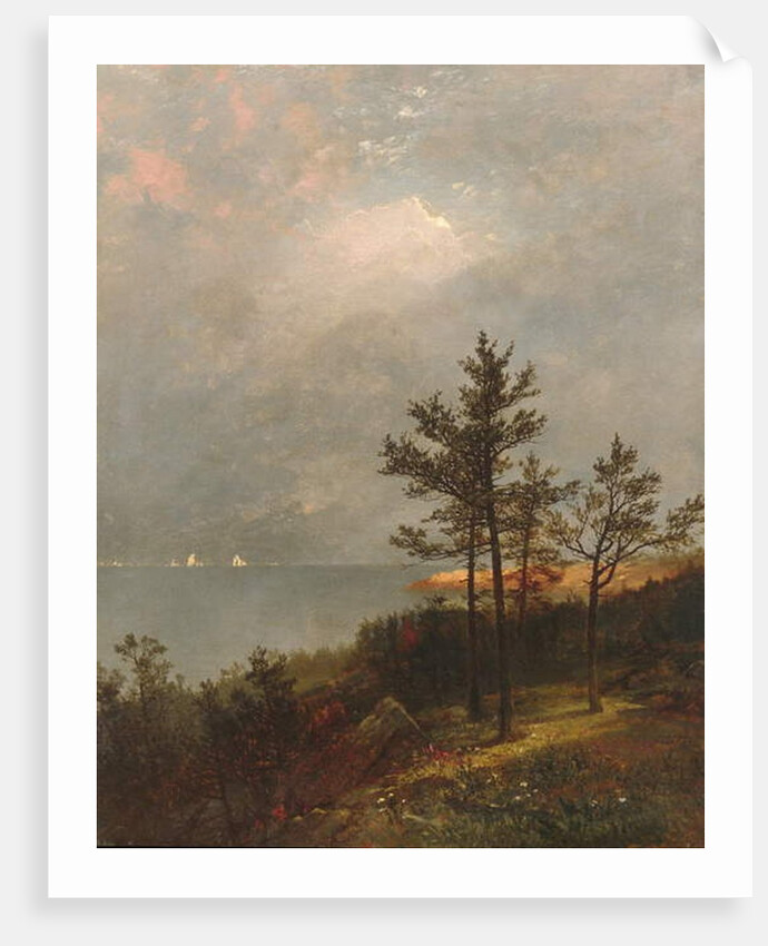 Gathering Storm on Long Island Sound, 1872 by John Frederick Kensett