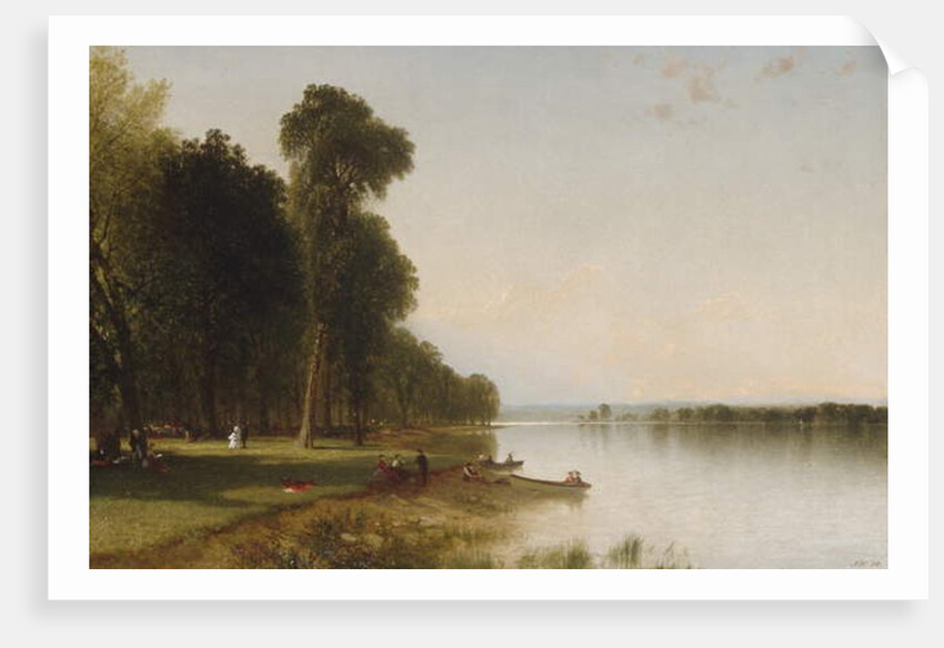 Summer Day on Conesus Lake, 1870 by John Frederick Kensett