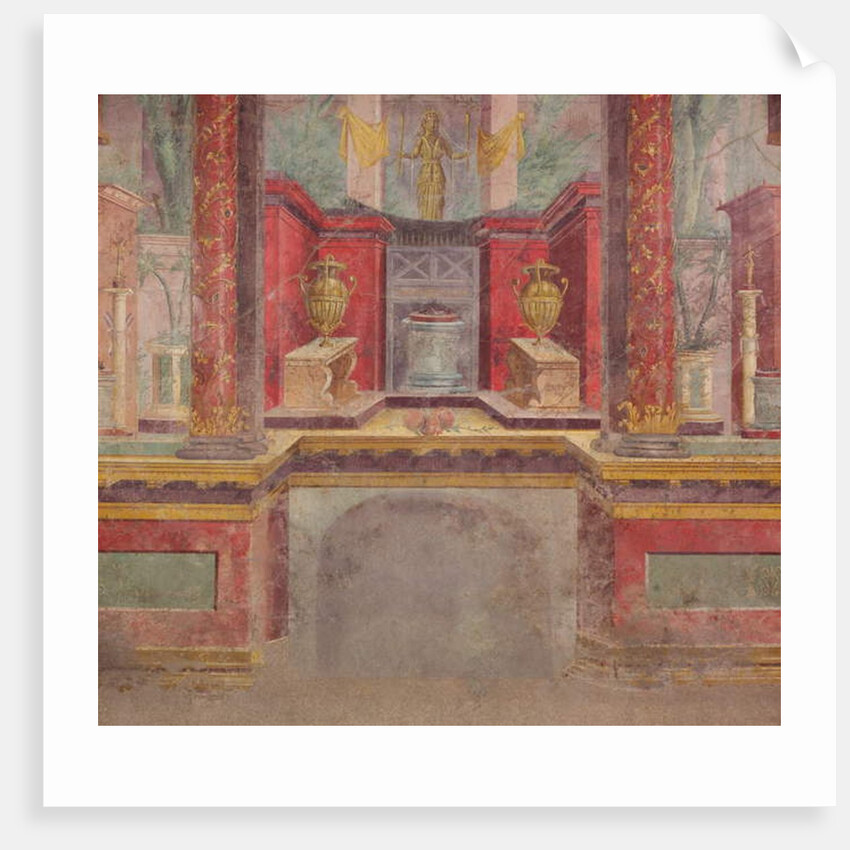 Wall painting from the cubiculum of a villa at Boscoreale, c.50-40 B.C by Roman Republican Period