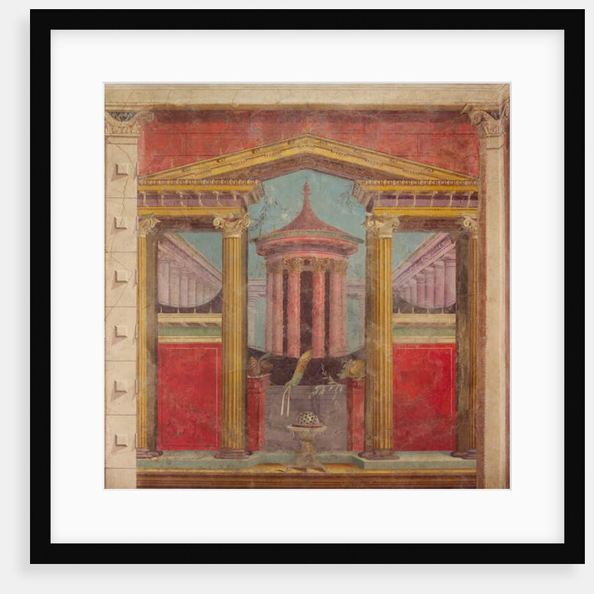 Wall painting from the cubiculum of a villa at Boscoreale, c.50-40 B.C by Roman Republican Period