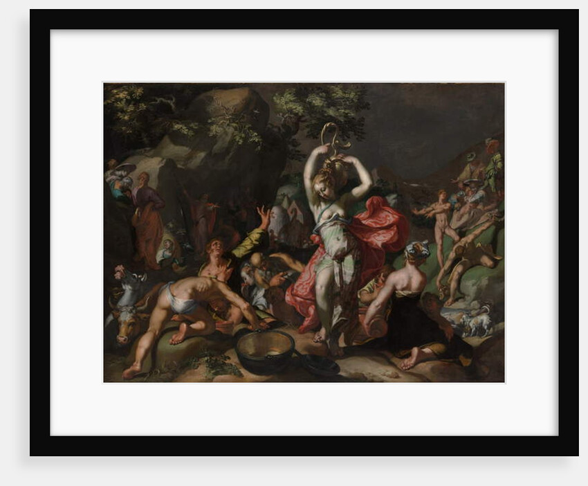 Moses Striking the Rock, 1596 by Abraham Bloemaert