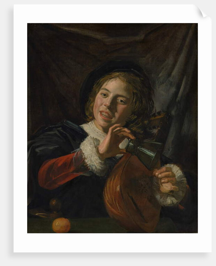 Boy with a Lute, c.1625 by Frans Hals