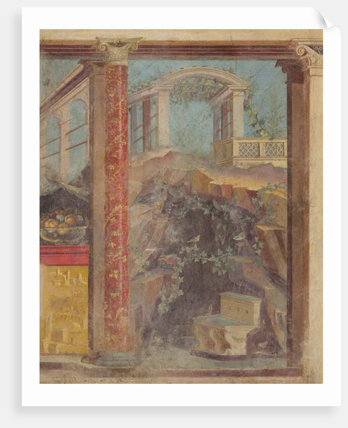 Wall painting from the cubiculum of a villa at Boscoreale, c.50-40 B.C by Roman Republican Period