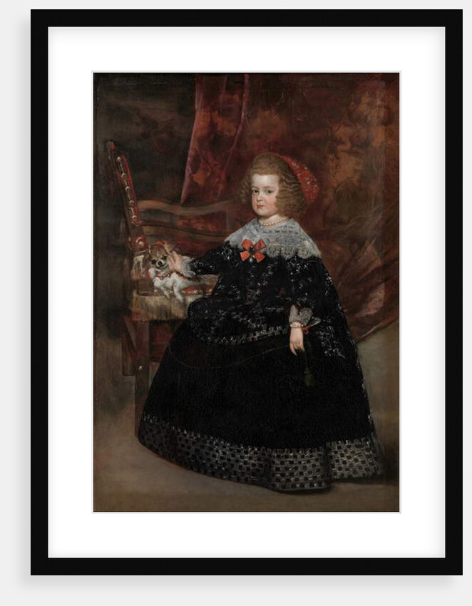 Maria Teresa, Infanta of Spain, c.1645 by Juan Bautista Martinez del Mazo