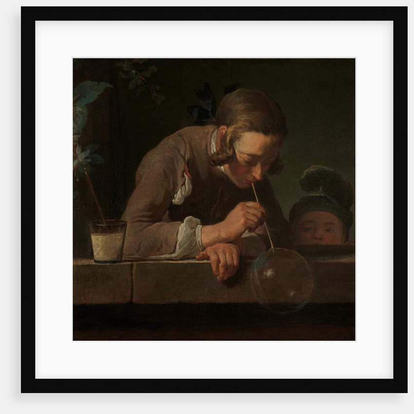 Soap Bubbles, c.1733-34 by Jean-Baptiste Simeon Chardin