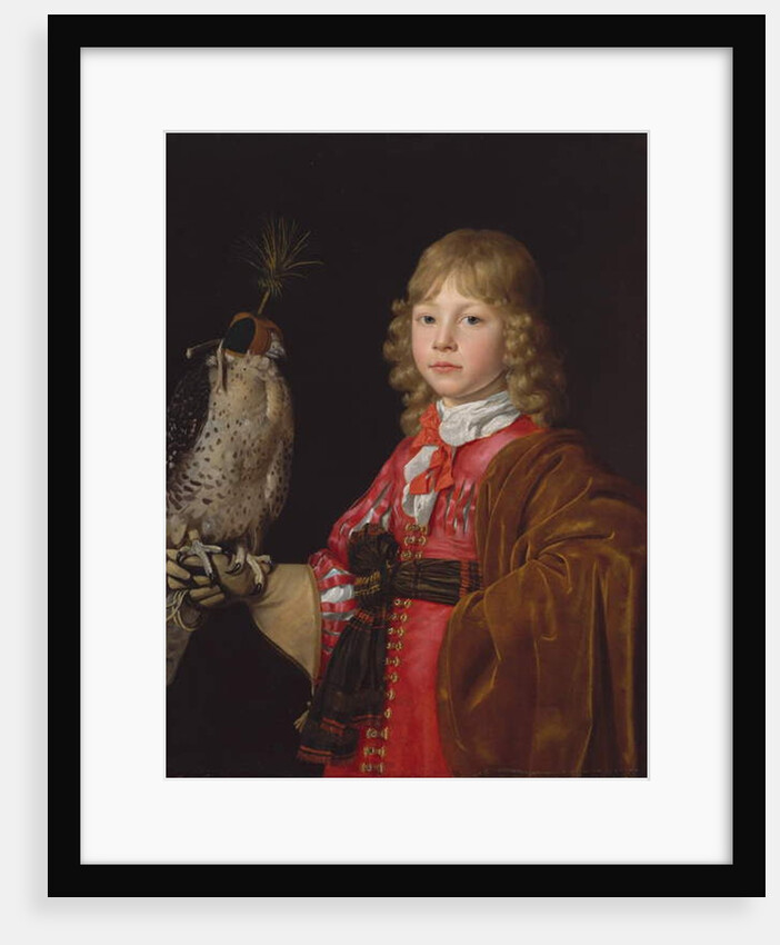Portrait of a Boy with a Falcon by Wallerant Vaillant